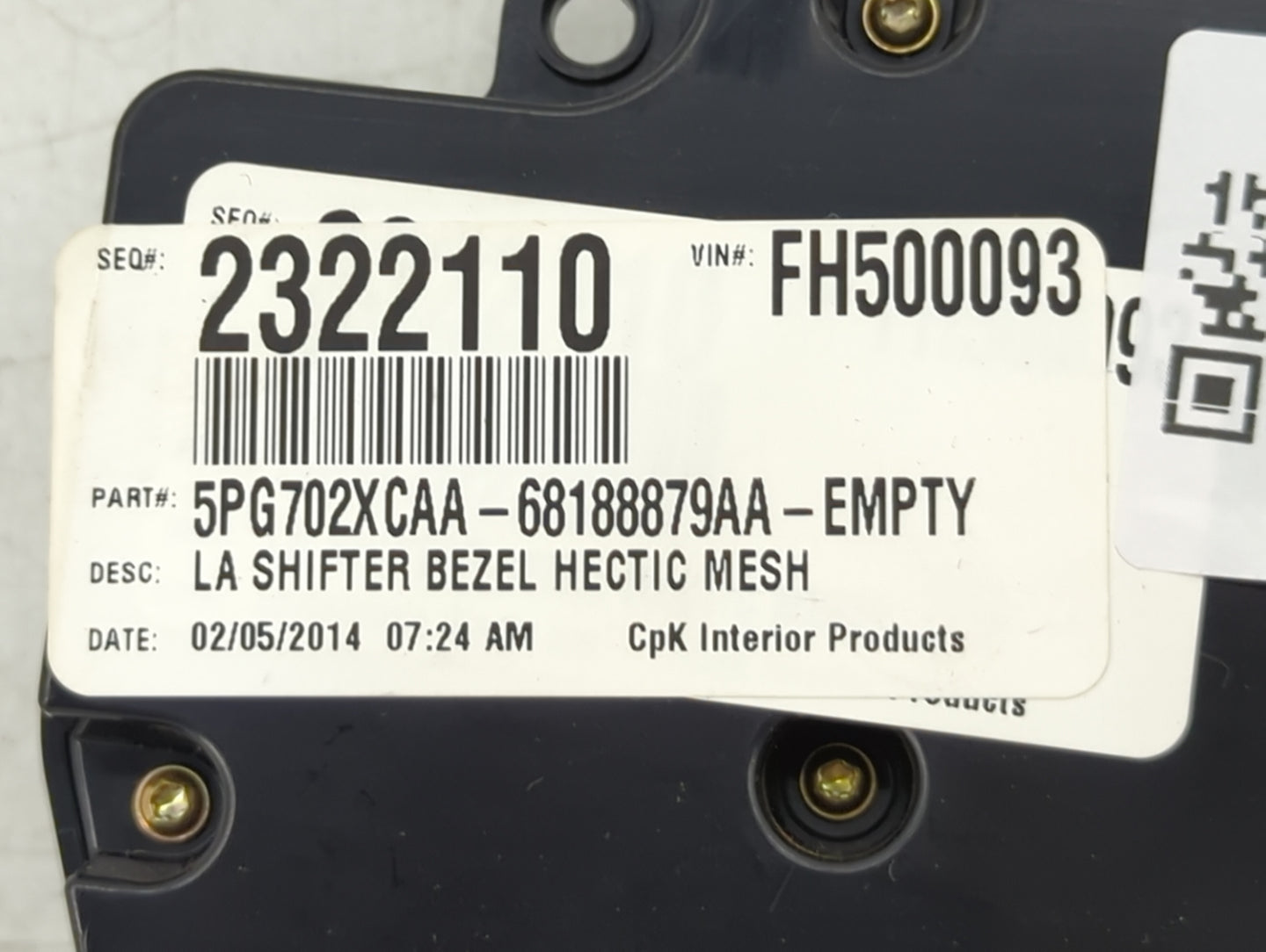 2015-2016 Dodge Challenger Climate Control Module Temperature AC/Heater Replacement P/N:5PG702XCAA 68188879AA Fits Fits 2015