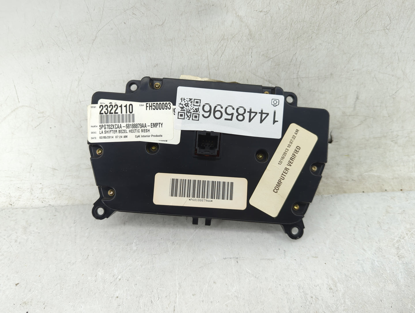 2015-2016 Dodge Challenger Climate Control Module Temperature AC/Heater Replacement P/N:5PG702XCAA 68188879AA Fits Fits 2015