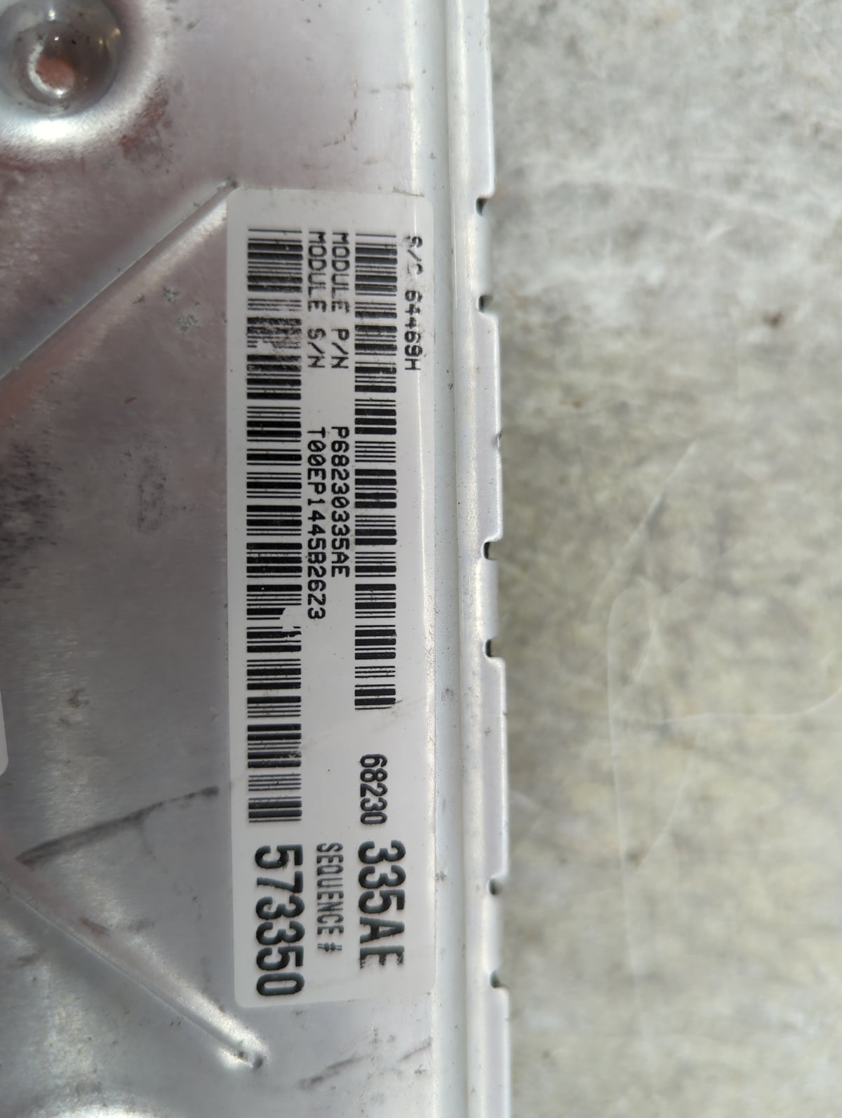 2015 Dodge Challenger PCM Engine Control Computer ECU ECM PCU OEM P/N:P05150883AD P68230335AE, T00EP1445B26Z3, A2C7391610400
