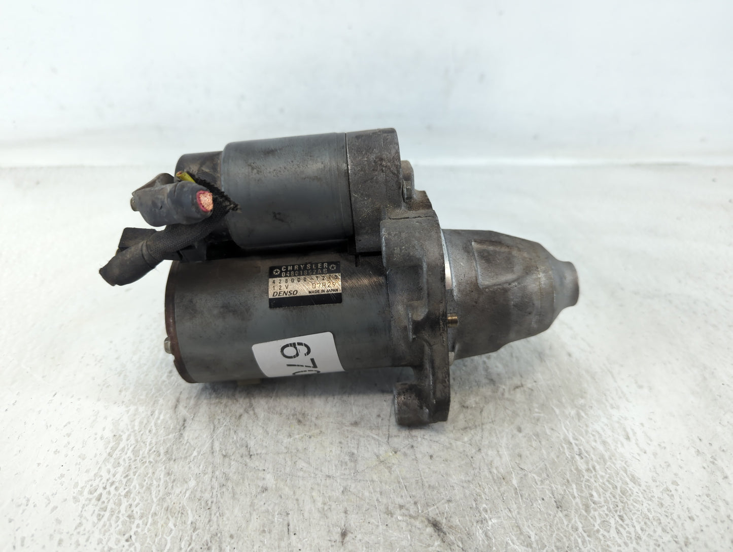 2011-2016 Dodge Challenger Car Starter Motor Solenoid OEM P/N:428000-7210 04801852AB Fits Fits 2011 2012 2013 2014 2015 2016