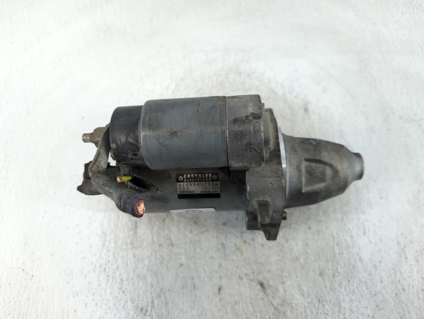 2011-2016 Dodge Challenger Car Starter Motor Solenoid OEM P/N:428000-7210 04801852AB Fits Fits 2011 2012 2013 2014 2015 2016