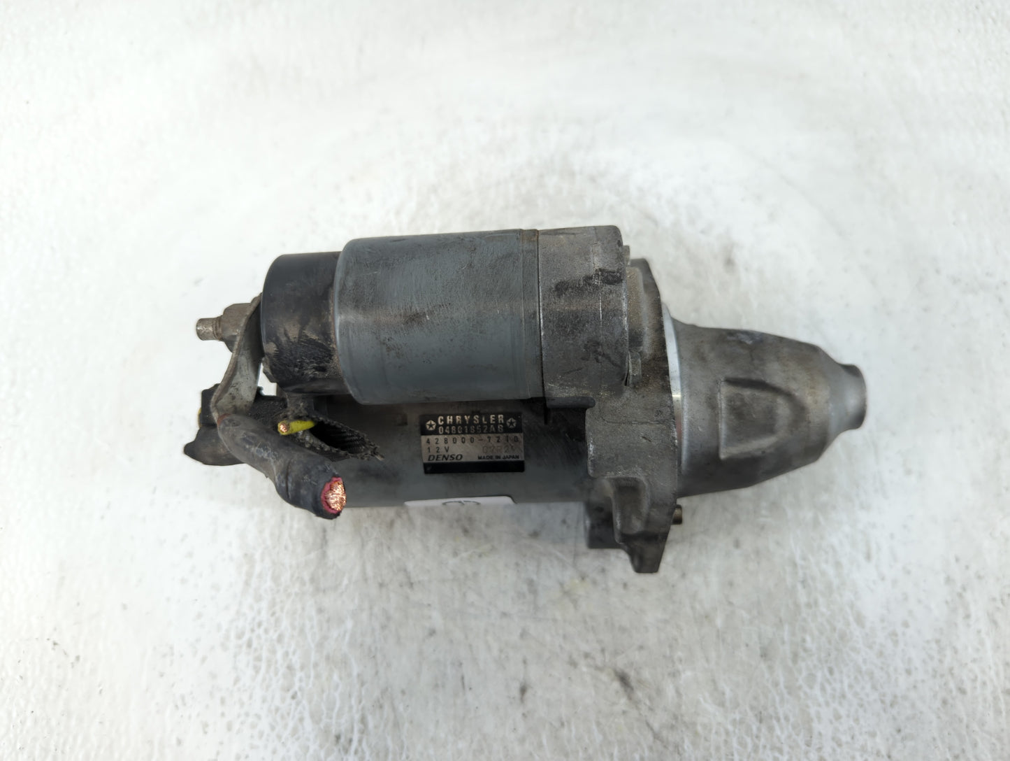 2011-2016 Dodge Challenger Car Starter Motor Solenoid OEM P/N:428000-7210 04801852AB Fits Fits 2011 2012 2013 2014 2015 2016