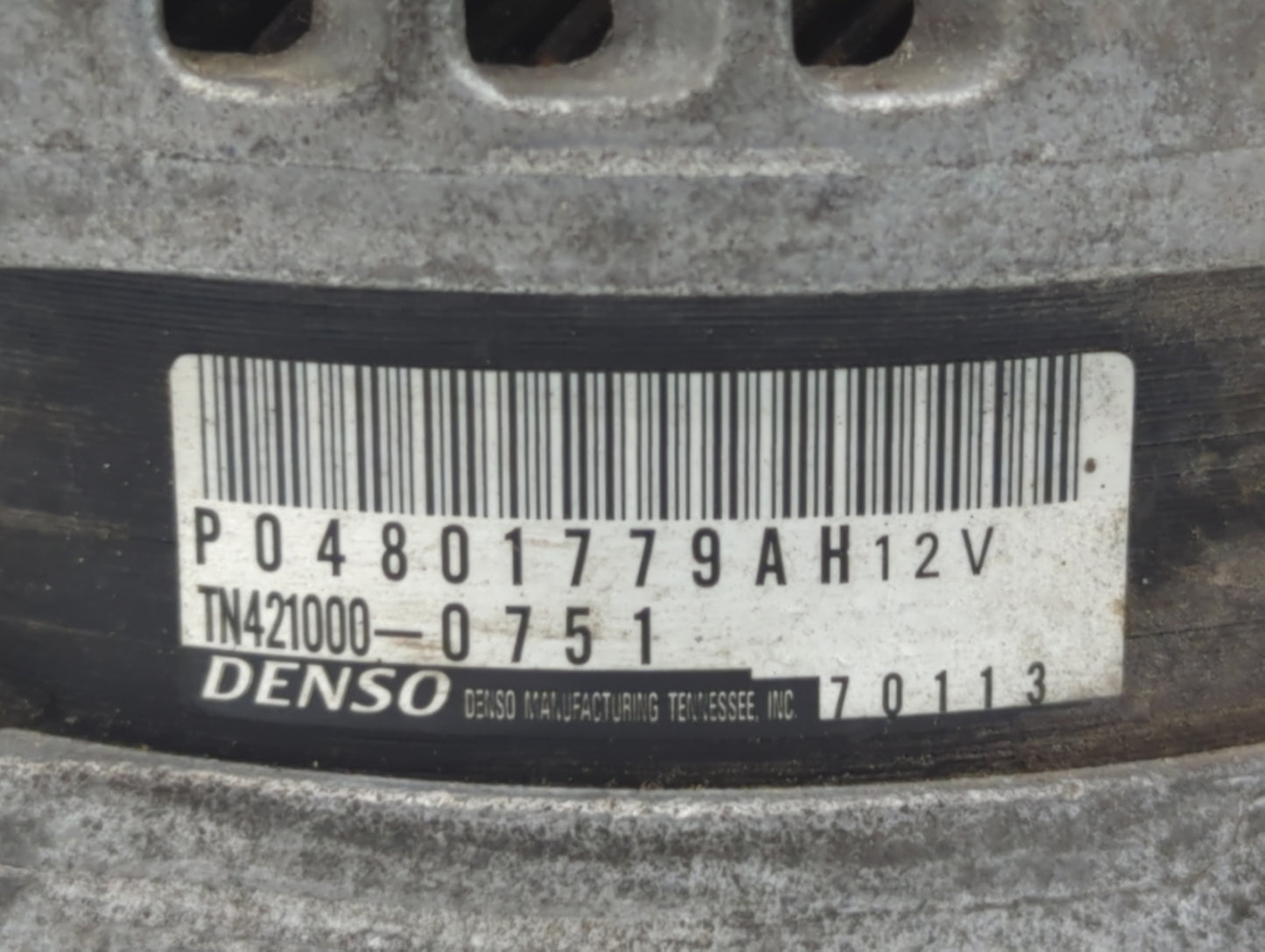 2011-2022 Dodge Challenger Alternator Replacement Generator Charging Assembly Engine OEM P/N:421000-0751 P04801779AH Fits OE