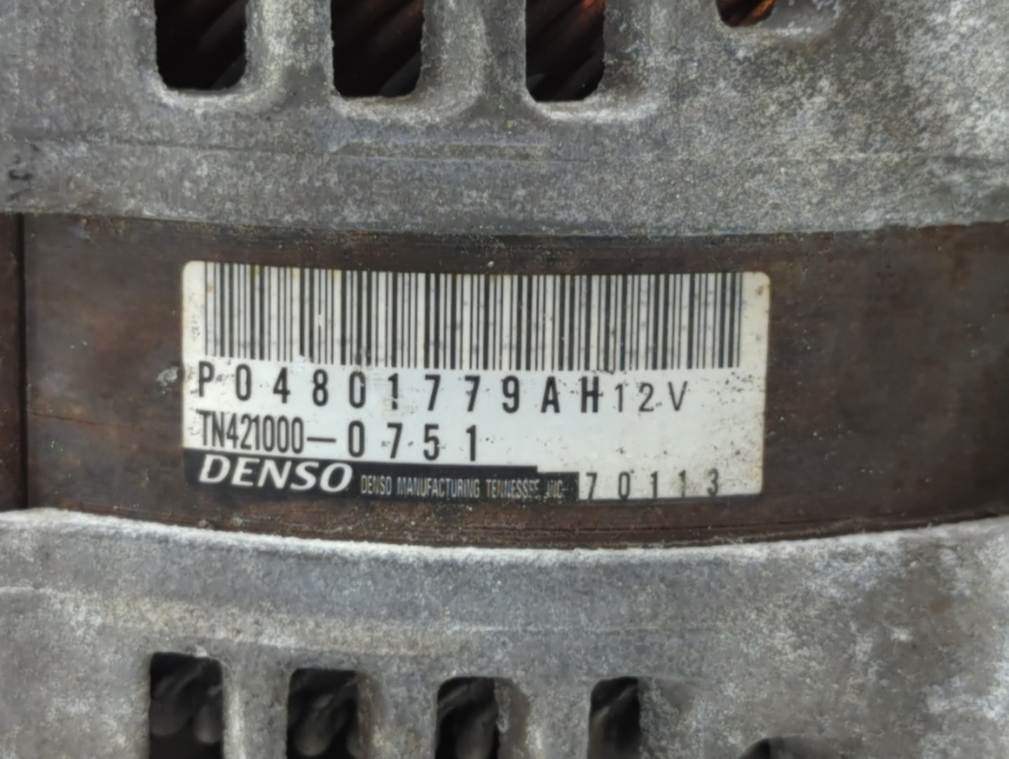 2011-2022 Dodge Challenger Alternator Replacement Generator Charging Assembly Engine OEM P/N:TN421000-0751 P04801779AH Fits 