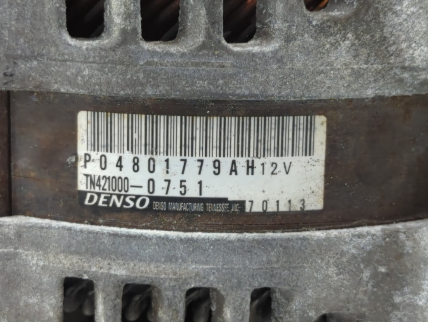 2011-2022 Dodge Challenger Alternator Replacement Generator Charging Assembly Engine OEM P/N:TN421000-0751 P04801779AH Fits 