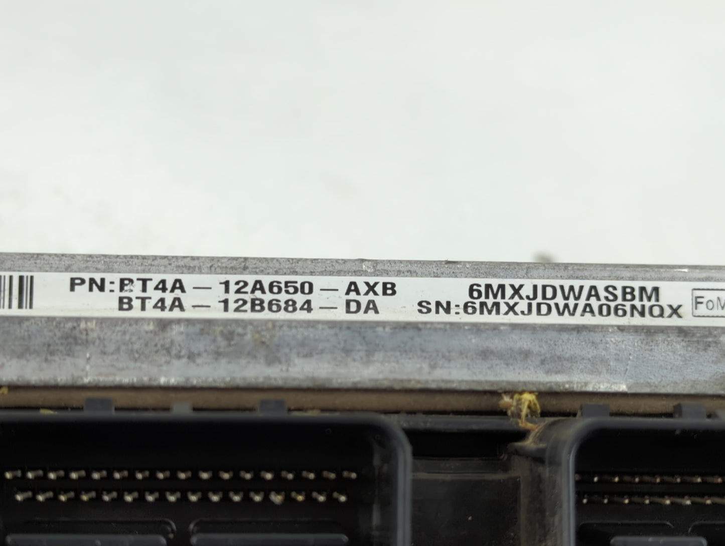 2015 Dodge Charger PCM Engine Control Computer ECU ECM PCU OEM P/N:BT4A-12A650-AXB Fits OEM Used Auto Parts - Oemusedautopar