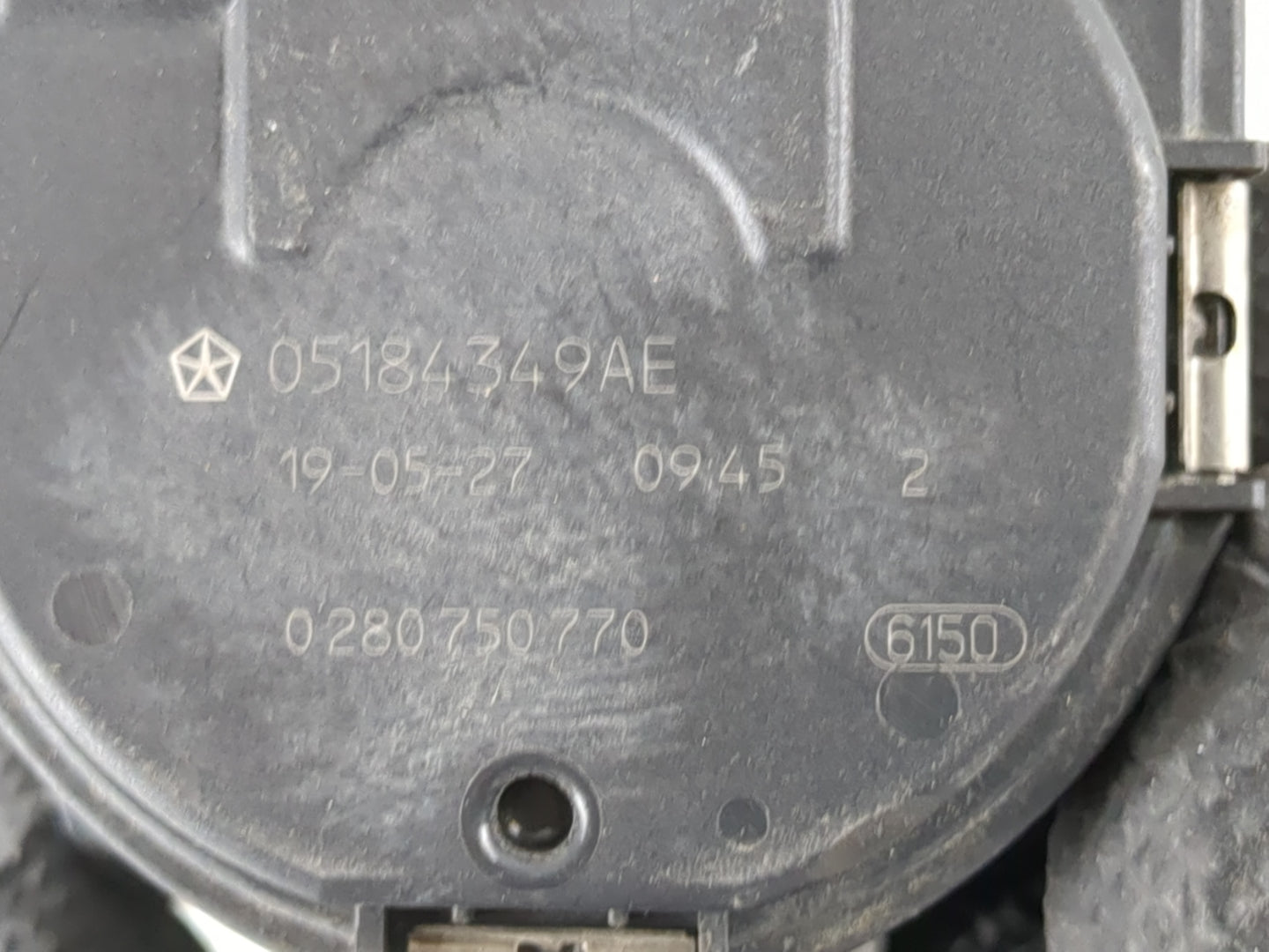 2013-2022 Dodge Charger Throttle Body P/N:05184349AE Fits Fits 2012 2013 2014 2015 2016 2017 2018 2019 2020 2021 2022 OEM Us