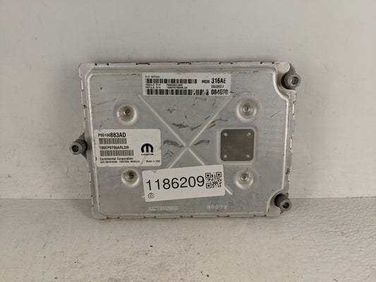 2015 Dodge Charger PCM Engine Control Computer ECU ECM PCU OEM P/N:P05150883AD BT4A-12A650-AXB Fits OEM Used Auto Parts - Oe