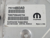 2015 Dodge Charger PCM Engine Control Computer ECU ECM PCU OEM P/N:P05150883AD BT4A-12A650-AXB Fits OEM Used Auto Parts - Oe