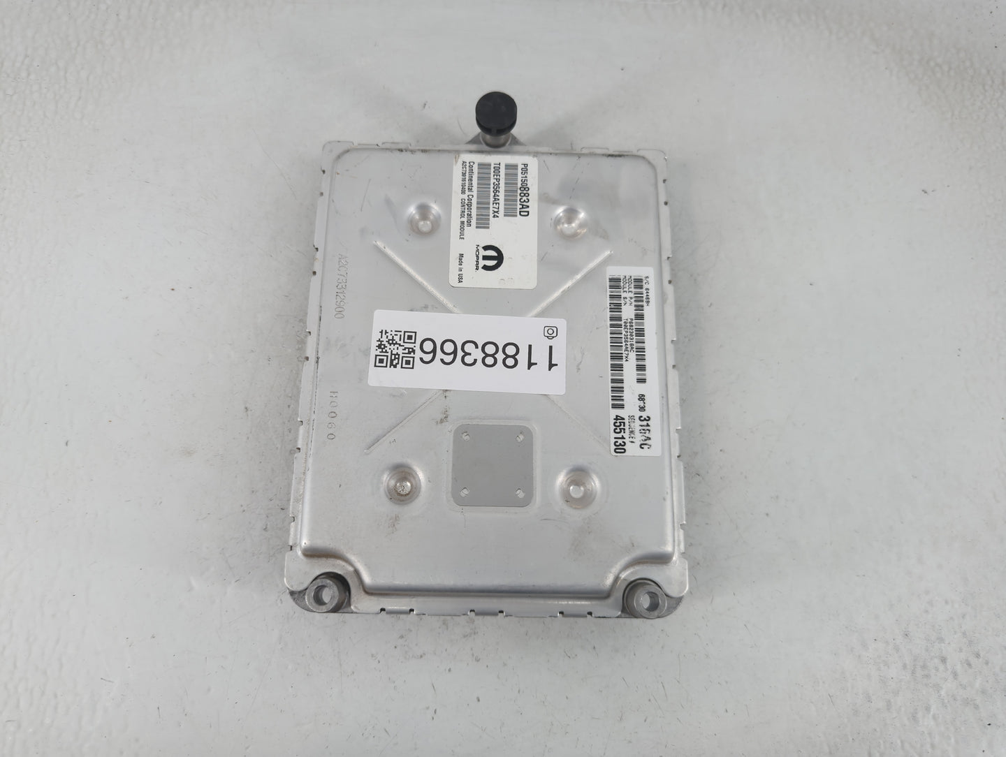 2015 Dodge Charger PCM Engine Control Computer ECU ECM PCU OEM P/N:P05150883AD BT4A-12A650-AXB Fits OEM Used Auto Parts - Oe