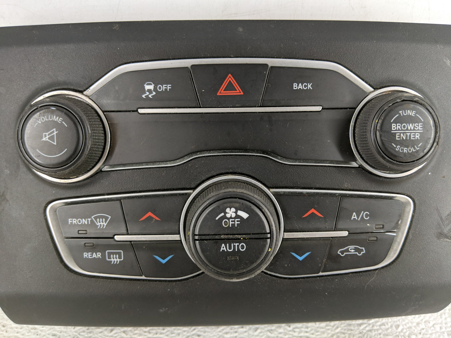 2015-2016 Dodge Charger Climate Control Module Temperature AC/Heater Replacement P/N:P56054676AB Fits Fits 2015 2016 OEM Use