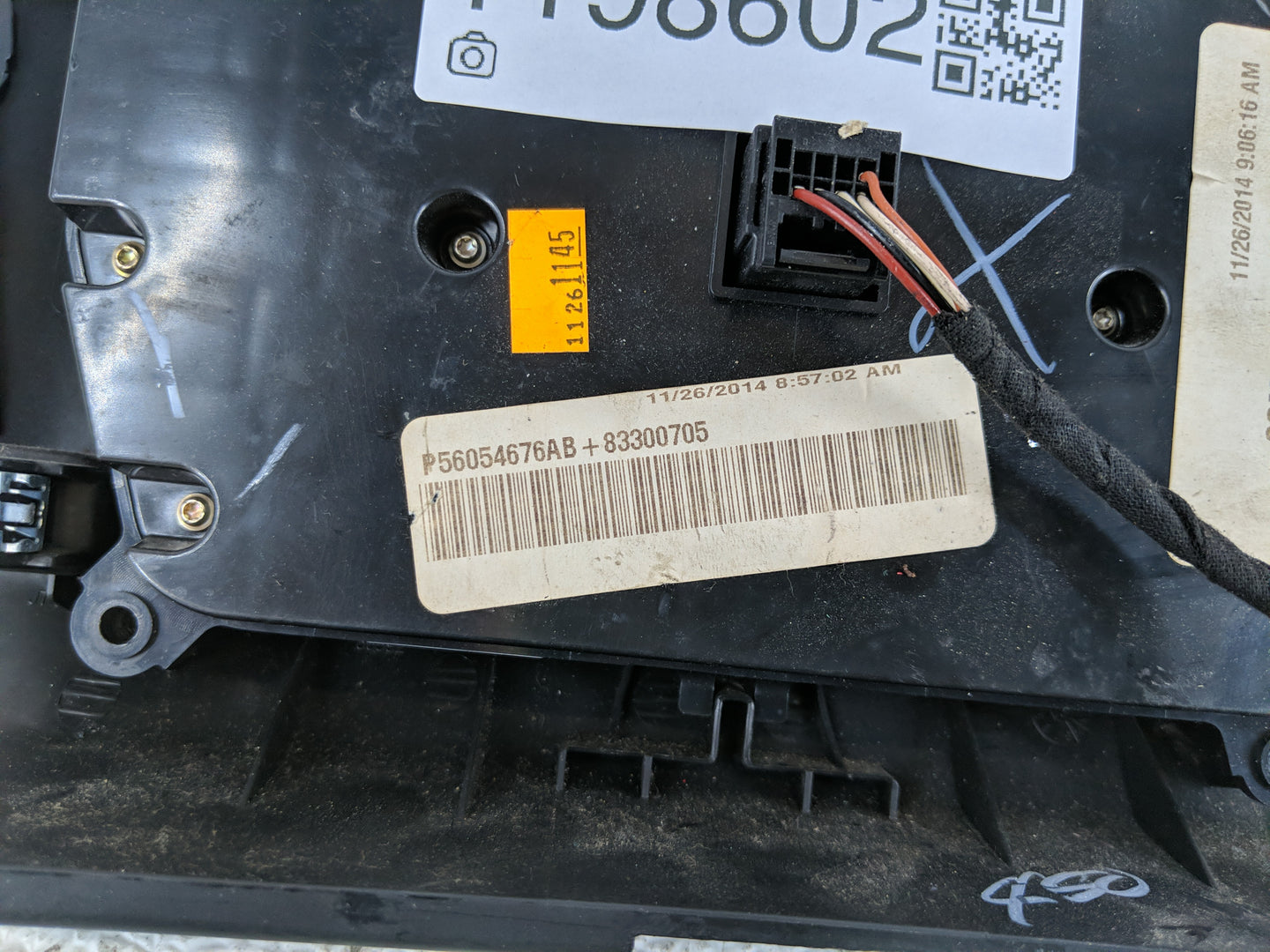 2015-2016 Dodge Charger Climate Control Module Temperature AC/Heater Replacement P/N:P56054676AB Fits Fits 2015 2016 OEM Use