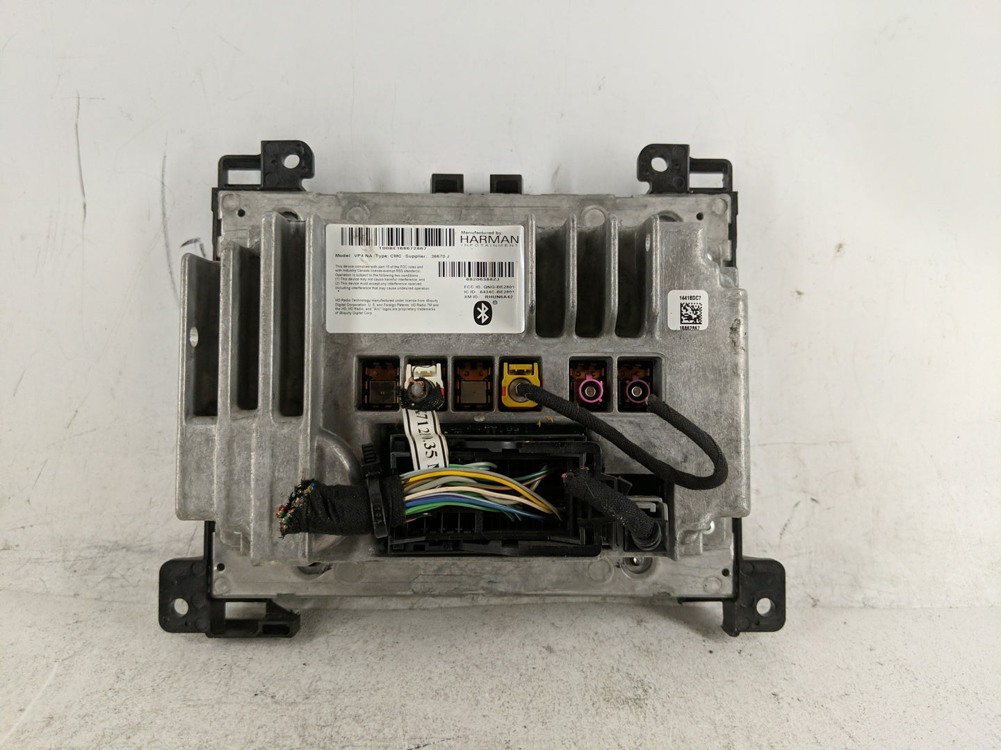 2015 Dodge Charger Radio AM FM Cd Player Receiver Replacement P/N:T00BE168672867 Fits OEM Used Auto Parts - Oemusedautoparts