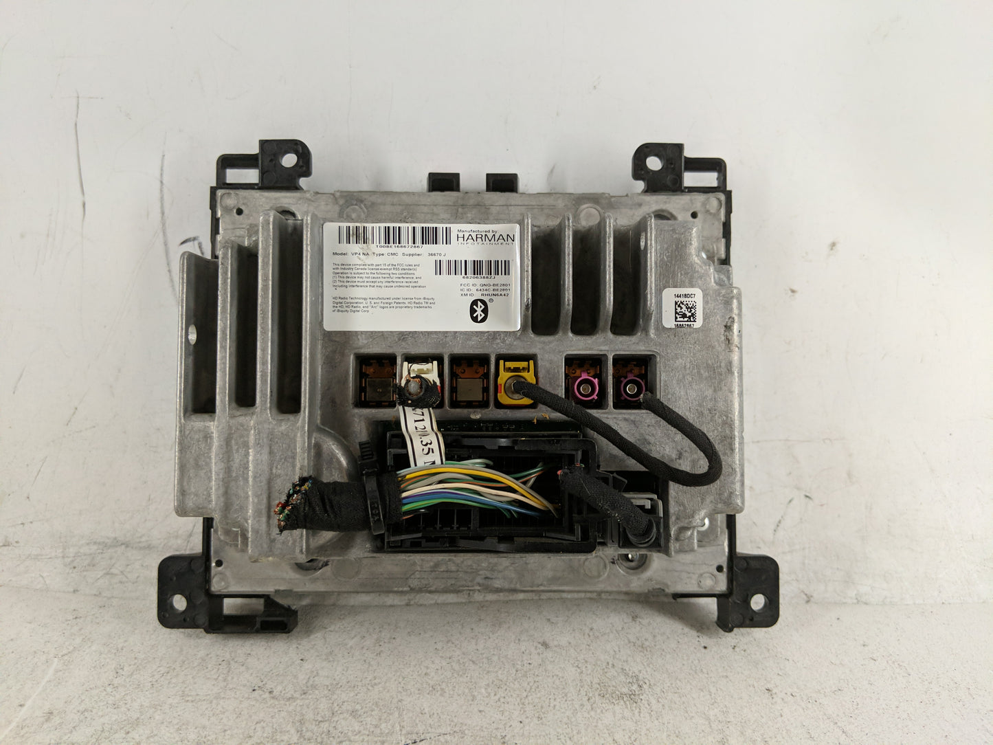 2015 Dodge Charger Radio AM FM Cd Player Receiver Replacement P/N:T00BE168672867 Fits OEM Used Auto Parts - Oemusedautoparts