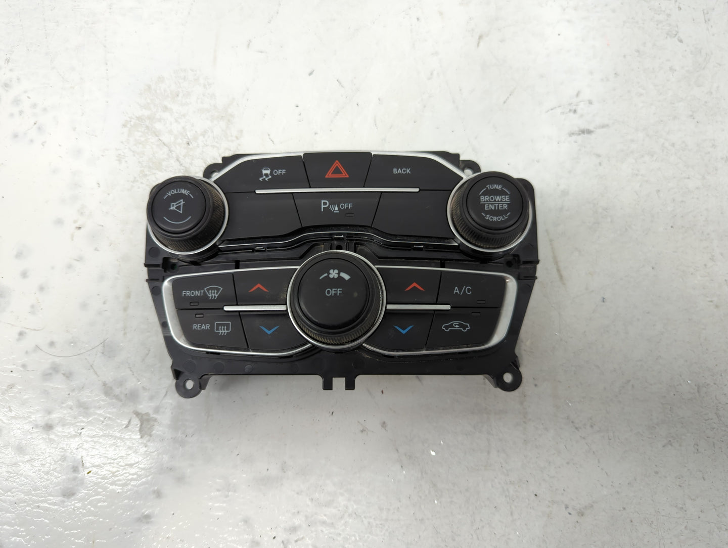 2015 Dodge Charger Climate Control Module Temperature AC/Heater Replacement P/N:P68254007AG Fits OEM Used Auto Parts - Oemus