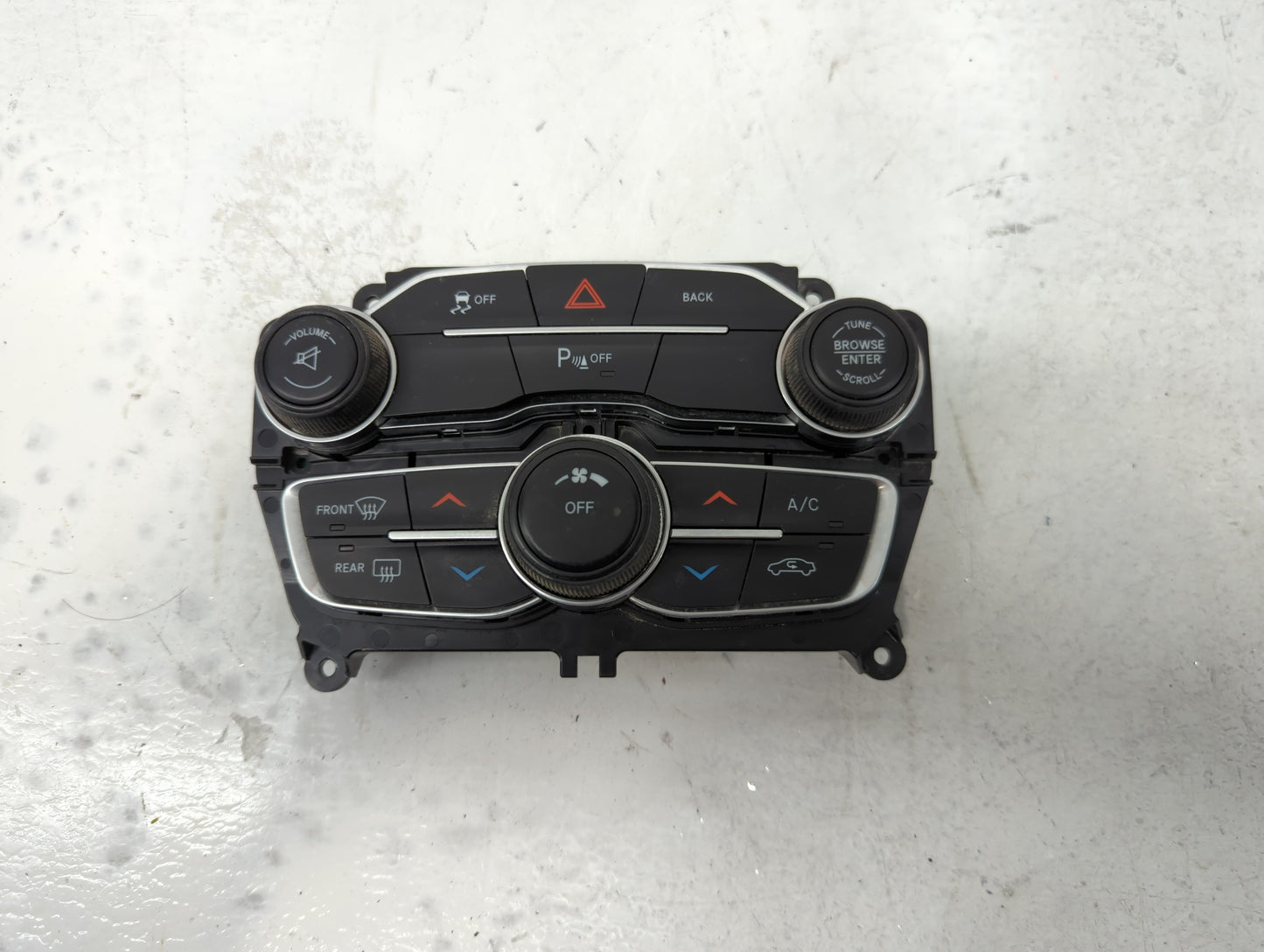 2015 Dodge Charger Climate Control Module Temperature AC/Heater Replacement P/N:P68254007AG Fits OEM Used Auto Parts - Oemus
