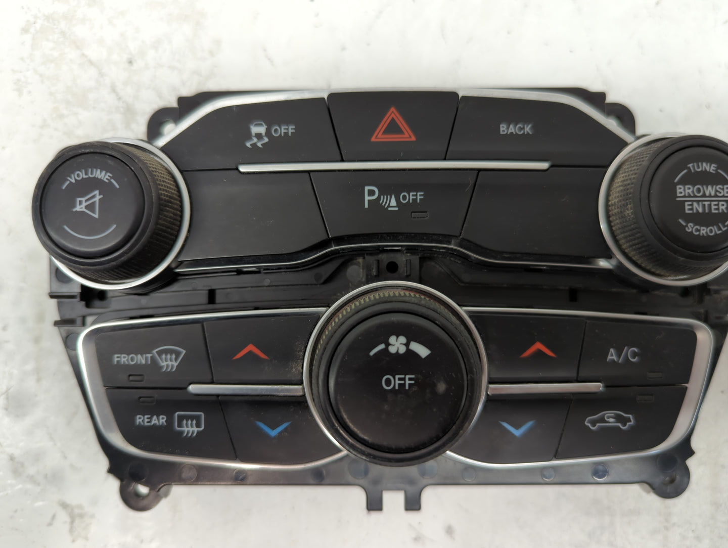 2015 Dodge Charger Climate Control Module Temperature AC/Heater Replacement P/N:P68254007AG Fits OEM Used Auto Parts - Oemus