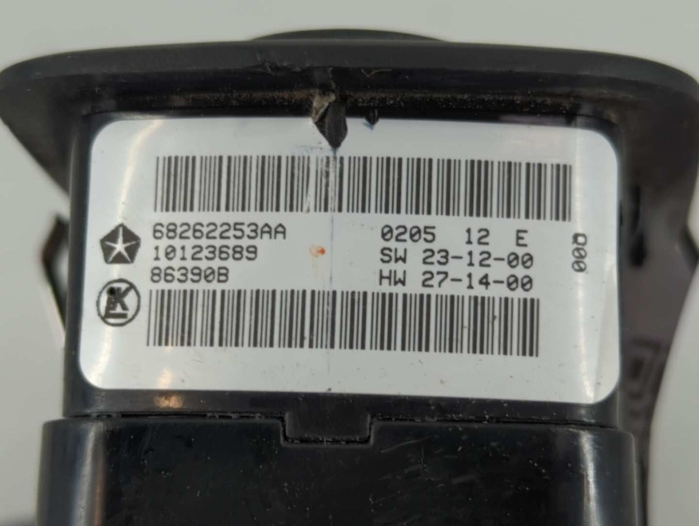 2015 Dodge Charger Master Power Window Switch Replacement Driver Side Left P/N:68262253AA Fits Fits 2000 2001 2002 2003 2004