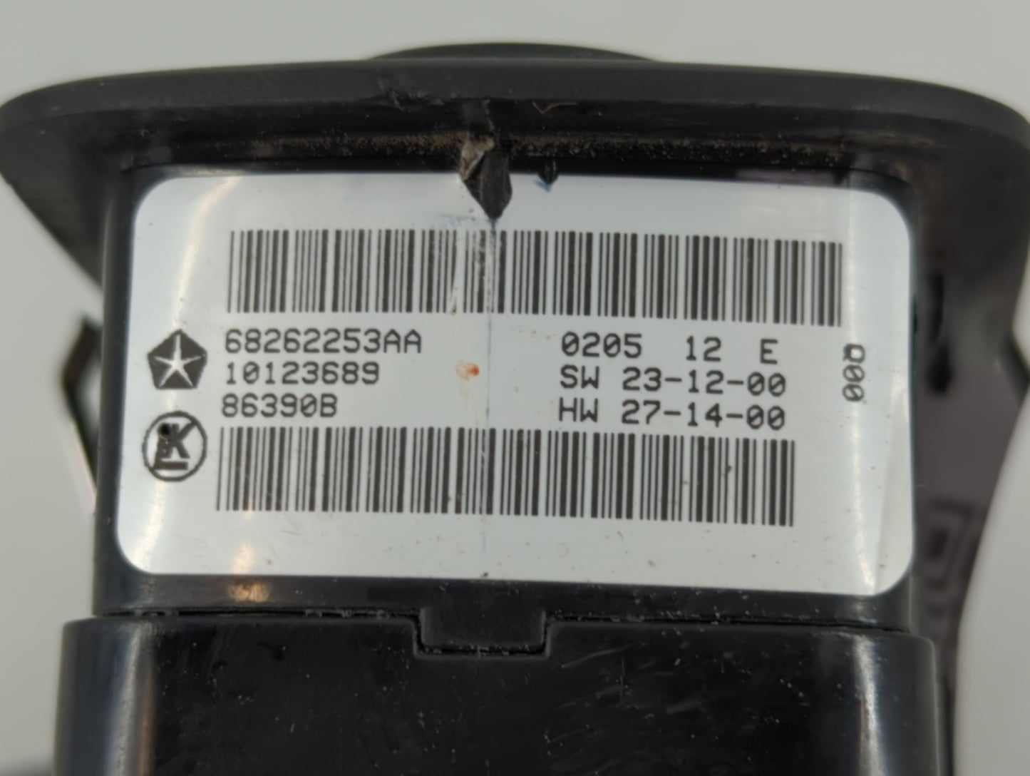 2015 Dodge Charger Master Power Window Switch Replacement Driver Side Left P/N:68262253AA Fits Fits 2000 2001 2002 2003 2004
