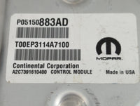 2015 Dodge Charger PCM Engine Control Computer ECU ECM PCU OEM P/N:P68230316AC P05150883AD Fits OEM Used Auto Parts - Oemuse