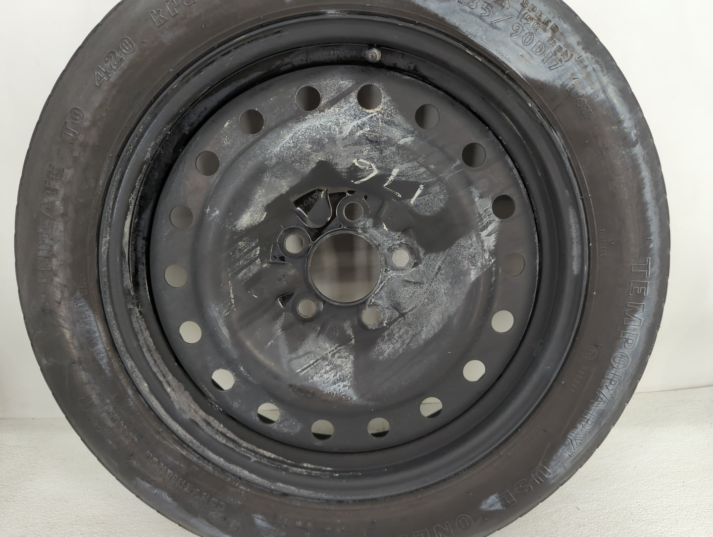 2015 Dodge Charger Spare Donut Tire Wheel Rim Oem - Oemusedautoparts1.com