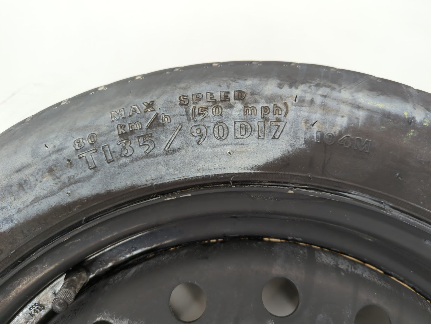 2015 Dodge Charger Spare Donut Tire Wheel Rim Oem - Oemusedautoparts1.com