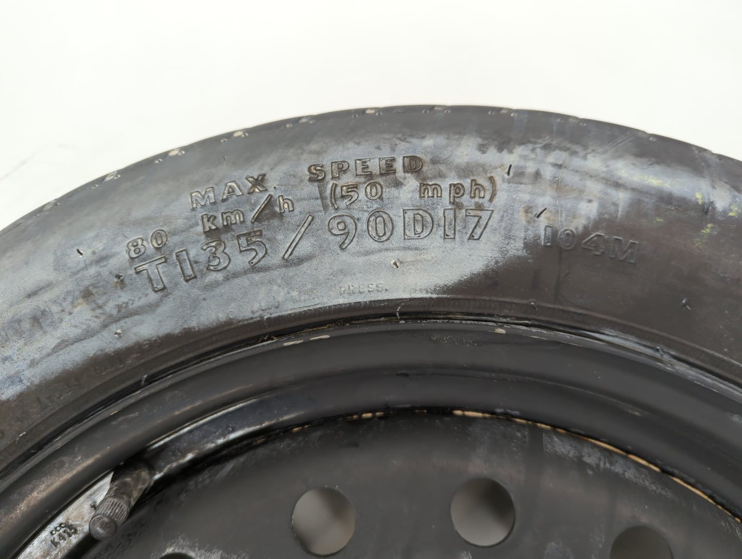 2015 Dodge Charger Spare Donut Tire Wheel Rim Oem - Oemusedautoparts1.com
