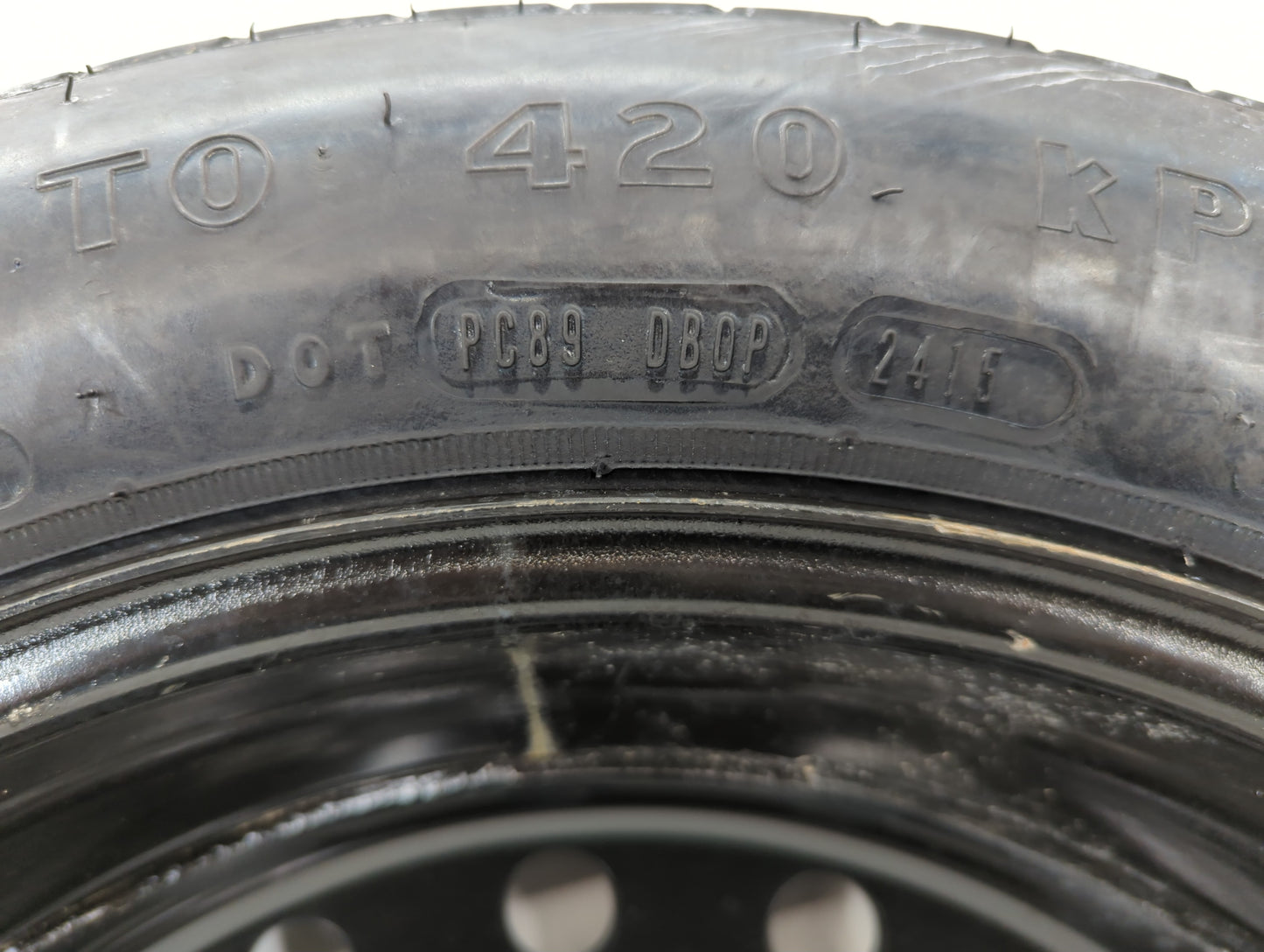 2015 Dodge Charger Spare Donut Tire Wheel Rim Oem - Oemusedautoparts1.com