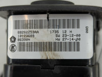 2015-2019 Dodge Charger Master Power Window Switch Replacement Driver Side Left P/N:68262253AA Fits OEM Used Auto Parts - Oe
