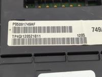 2015 Dodge Charger Instrument Cluster Speedometer Gauges P/N:P05091749AF Fits OEM Used Auto Parts - Oemusedautoparts1.com