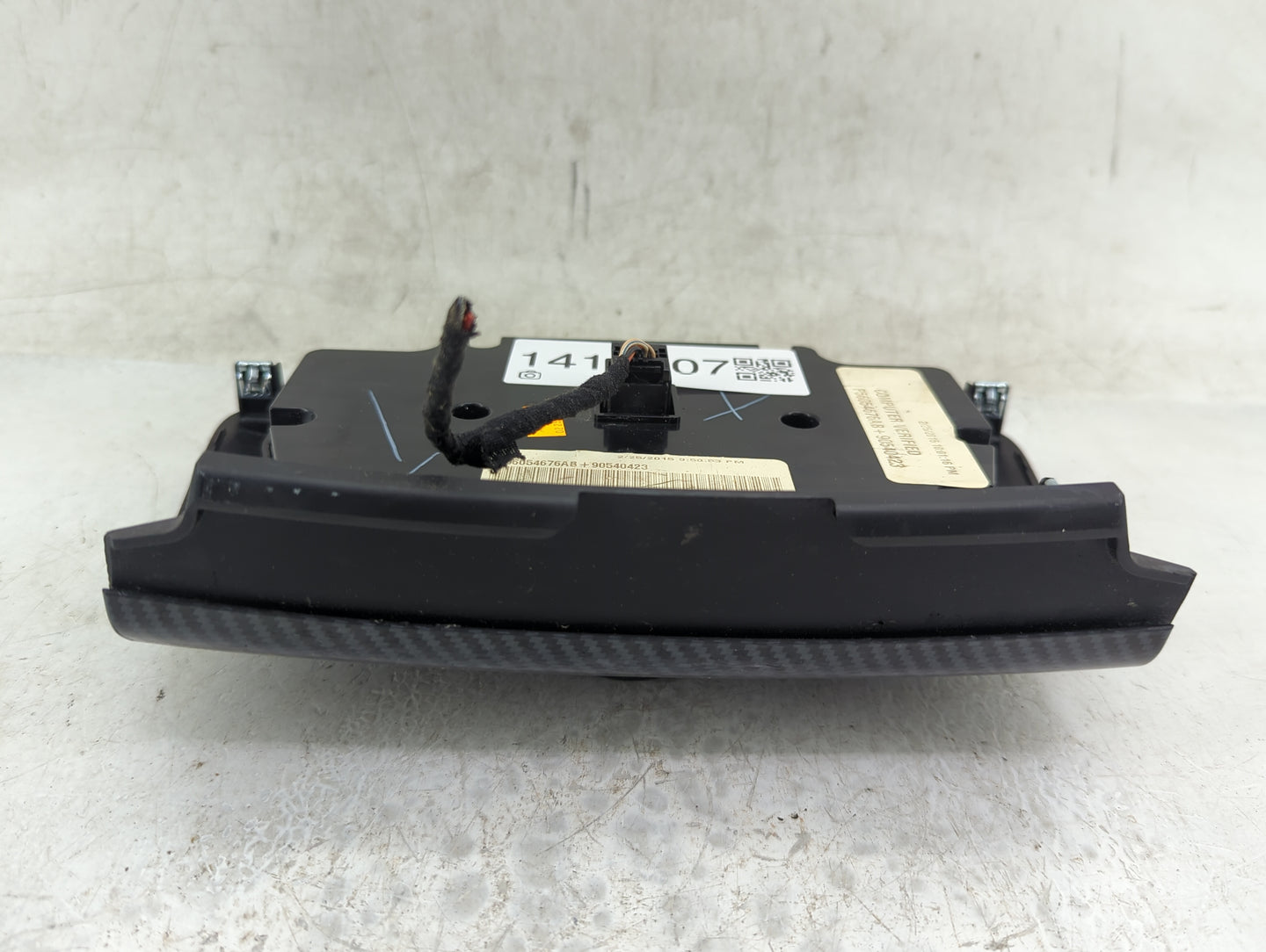2015-2016 Dodge Charger Climate Control Module Temperature AC/Heater Replacement P/N:P56054676AB Fits Fits 2015 2016 OEM Use