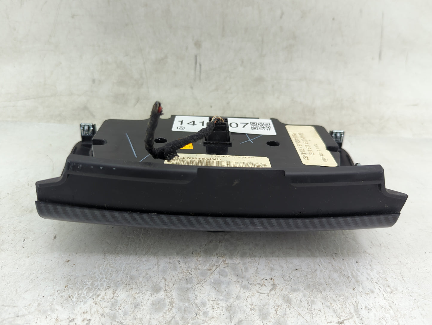 2015-2016 Dodge Charger Climate Control Module Temperature AC/Heater Replacement P/N:P56054676AB Fits Fits 2015 2016 OEM Use