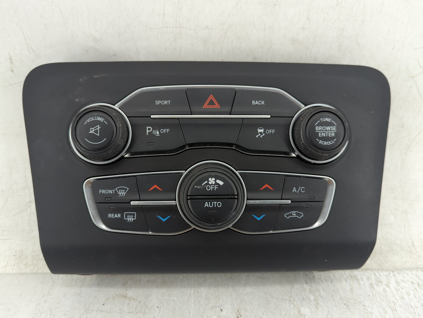 2015-2016 Dodge Charger Climate Control Module Temperature AC/Heater Replacement P/N:56054692AB Fits Fits 2015 2016 OEM Used