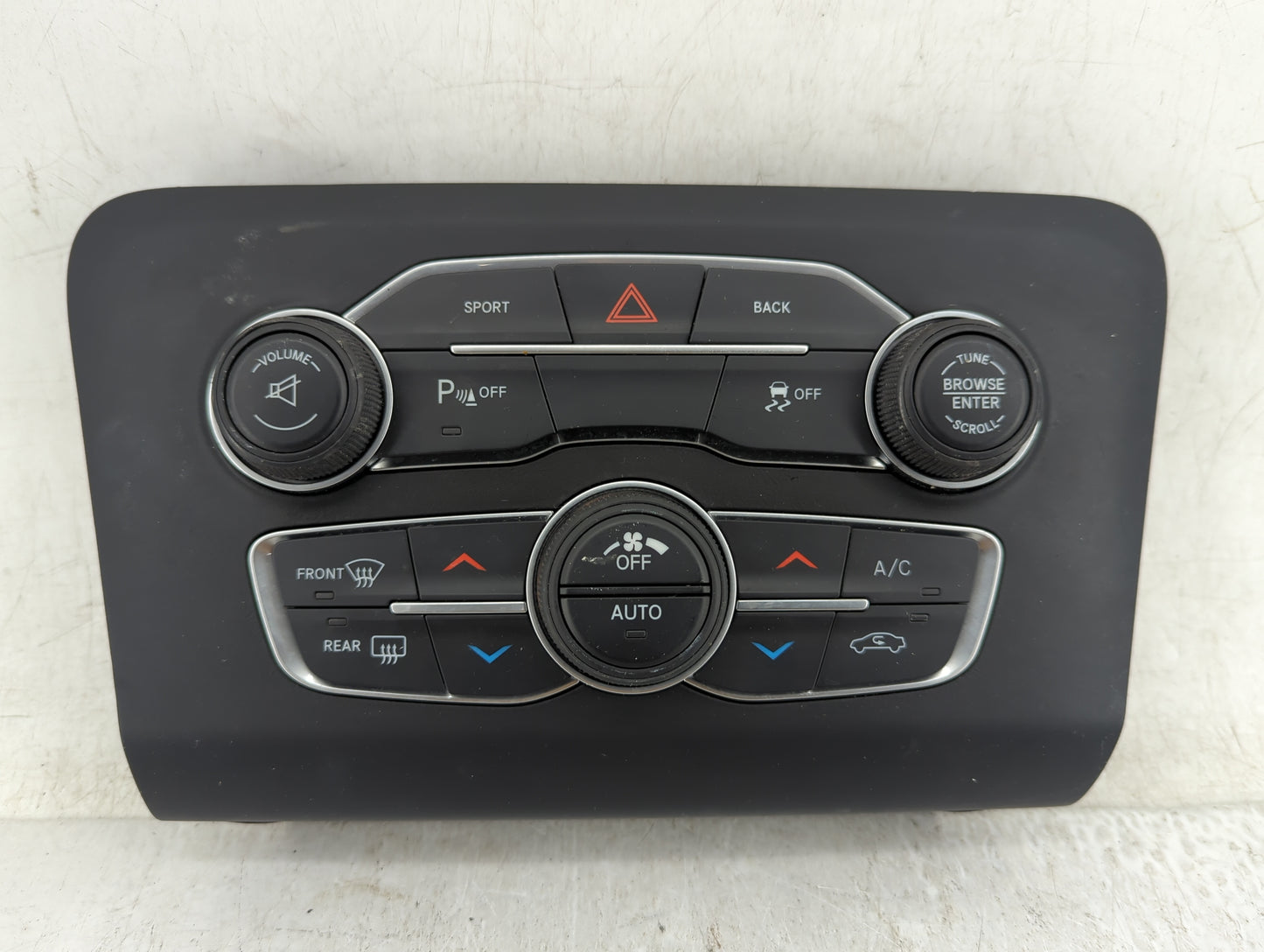 2015-2016 Dodge Charger Climate Control Module Temperature AC/Heater Replacement P/N:56054692AB Fits Fits 2015 2016 OEM Used