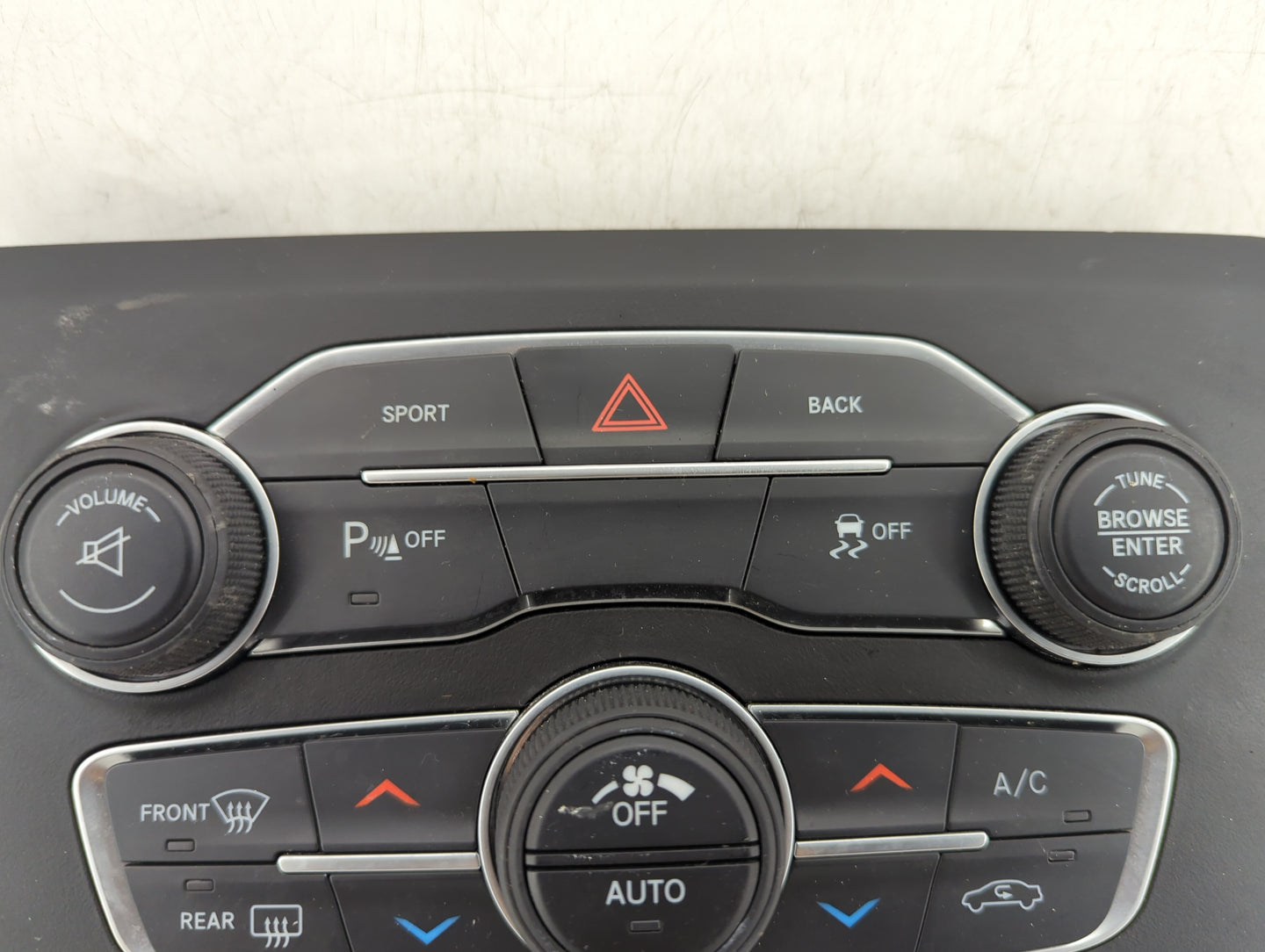 2015-2016 Dodge Charger Climate Control Module Temperature AC/Heater Replacement P/N:56054692AB Fits Fits 2015 2016 OEM Used