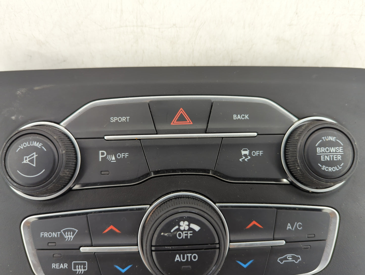 2015-2016 Dodge Charger Climate Control Module Temperature AC/Heater Replacement P/N:56054692AB Fits Fits 2015 2016 OEM Used