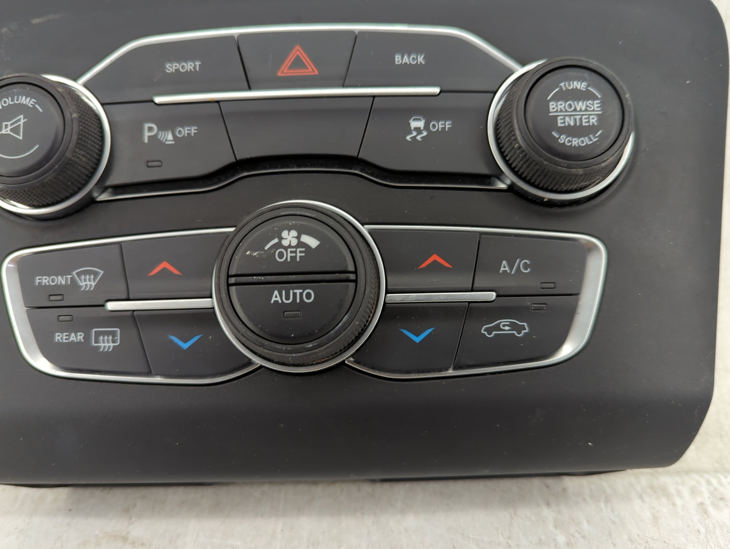 2015-2016 Dodge Charger Climate Control Module Temperature AC/Heater Replacement P/N:56054692AB Fits Fits 2015 2016 OEM Used