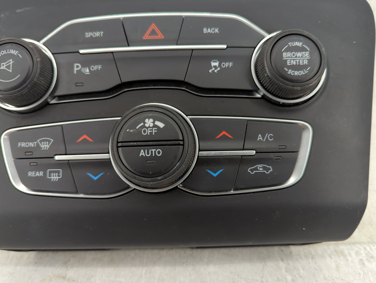 2015-2016 Dodge Charger Climate Control Module Temperature AC/Heater Replacement P/N:56054692AB Fits Fits 2015 2016 OEM Used