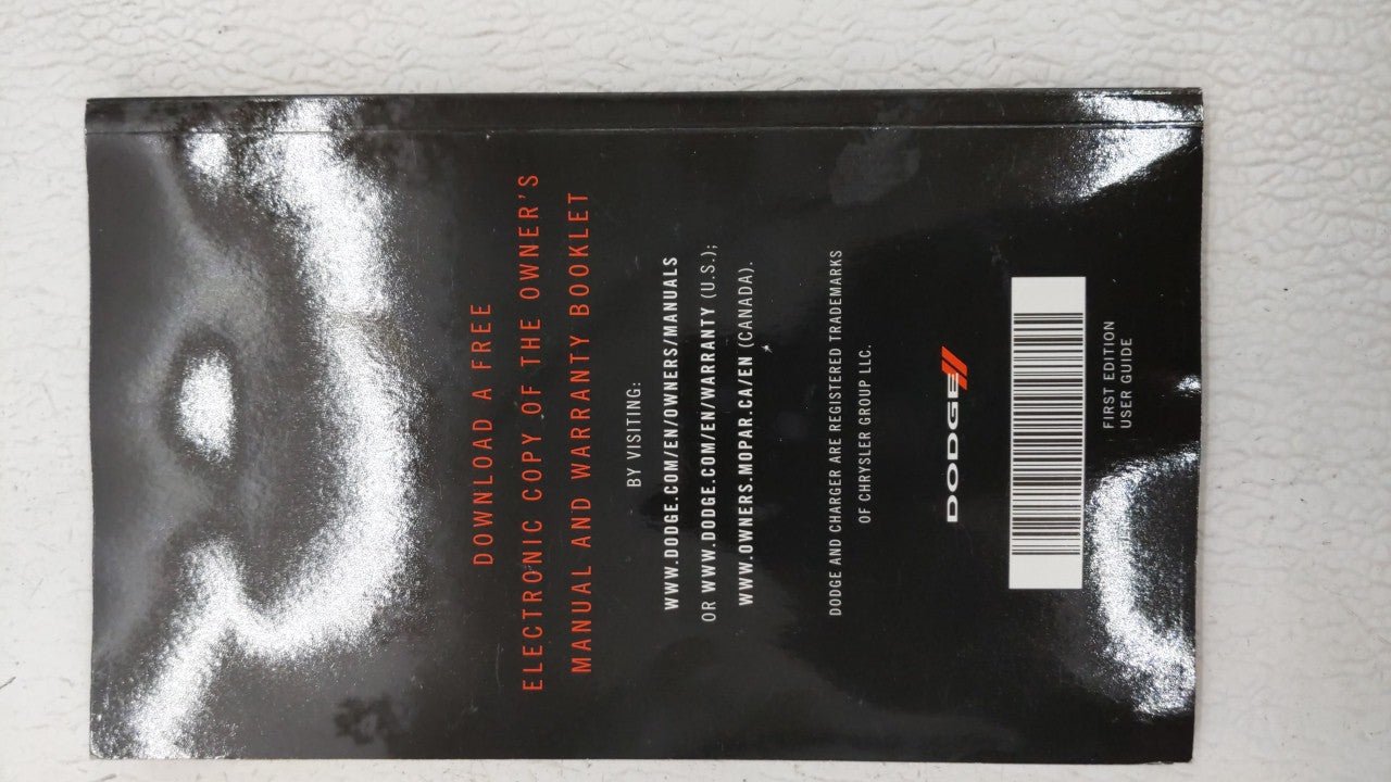 2015 Dodge Charger Owners Manual Book Guide OEM Used Auto Parts - Oemusedautoparts1.com