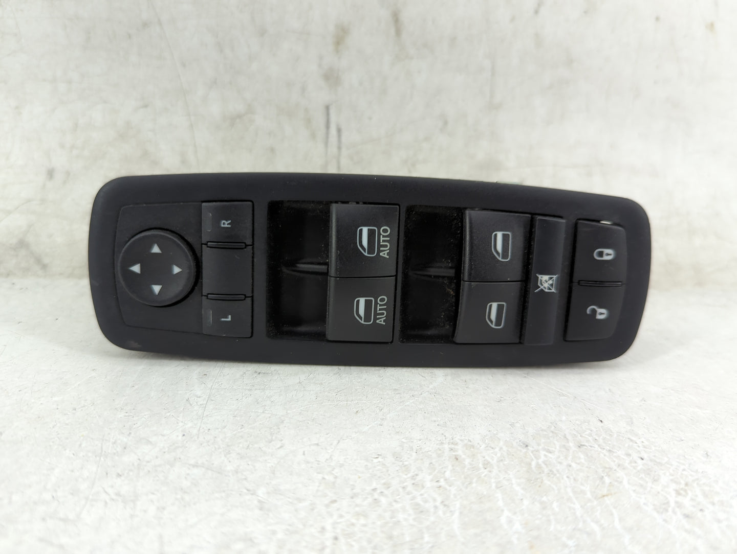2015-2019 Dodge Charger Master Power Window Switch Replacement Driver Side Left P/N:68262253AC Fits OEM Used Auto Parts - Oe