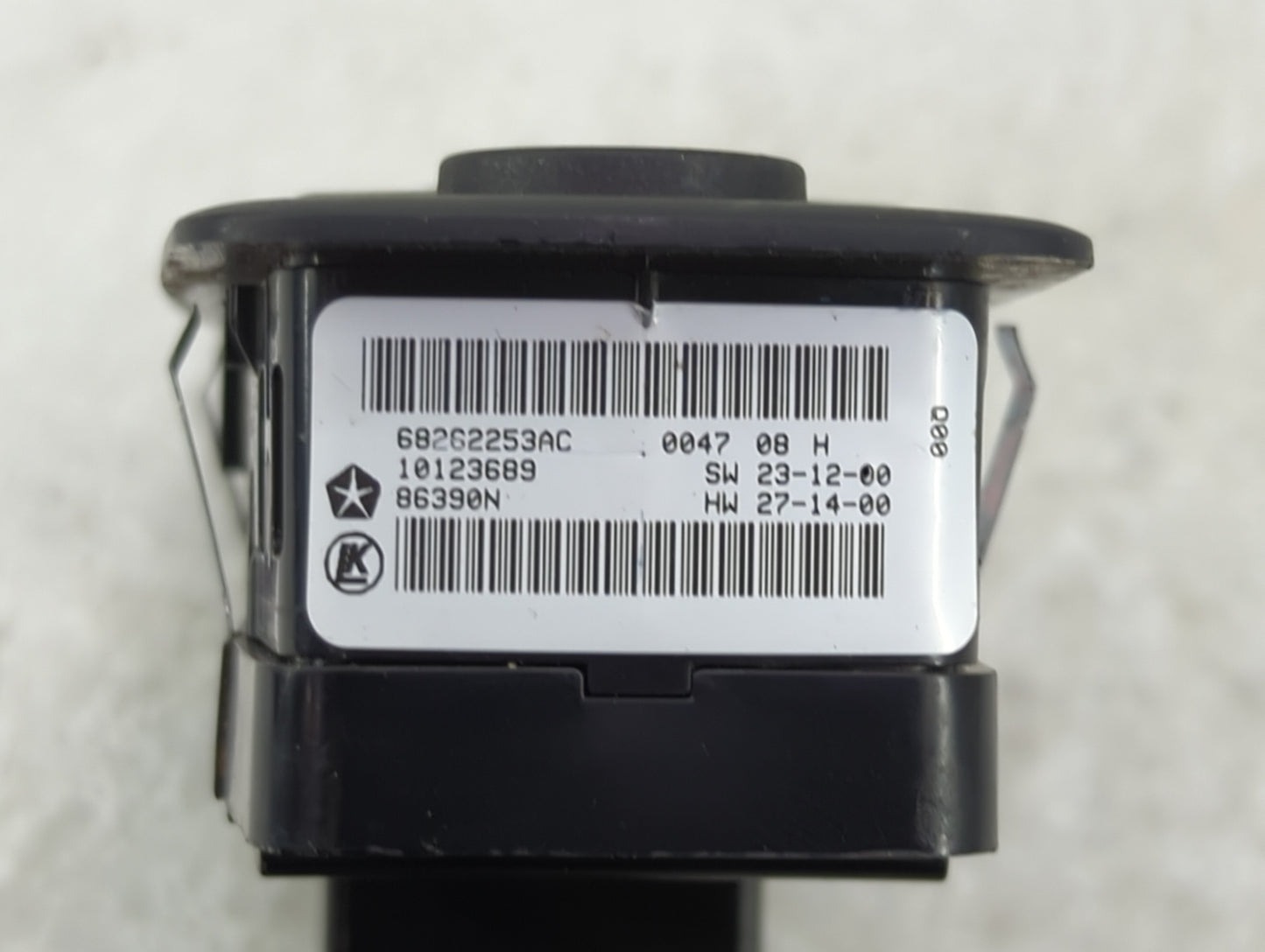 2015-2019 Dodge Charger Master Power Window Switch Replacement Driver Side Left P/N:68262253AC Fits OEM Used Auto Parts - Oe