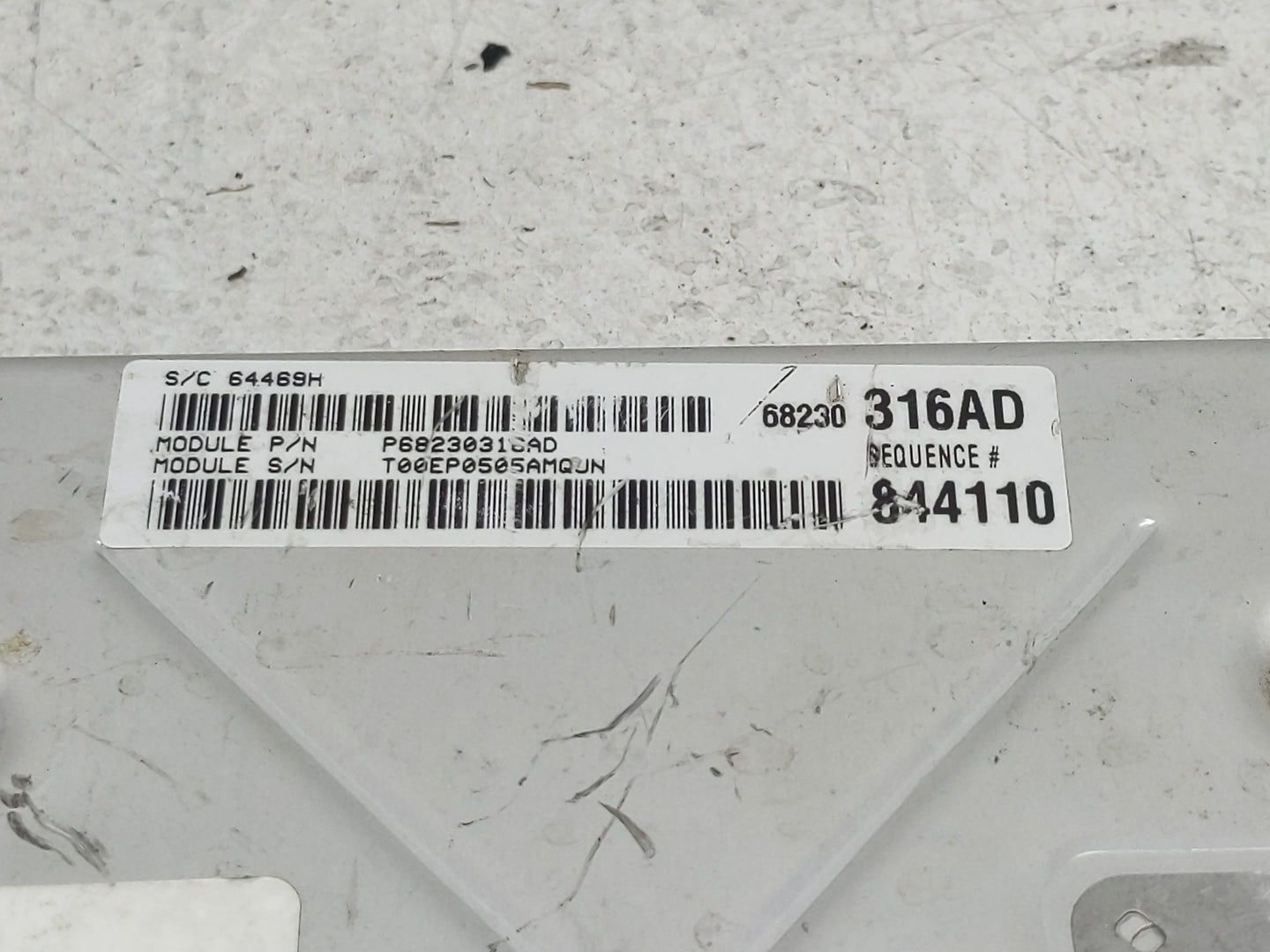 2015 Dodge Charger PCM Engine Control Computer ECU ECM PCU OEM P/N:P05150883AD Fits OEM Used Auto Parts - Oemusedautoparts1.