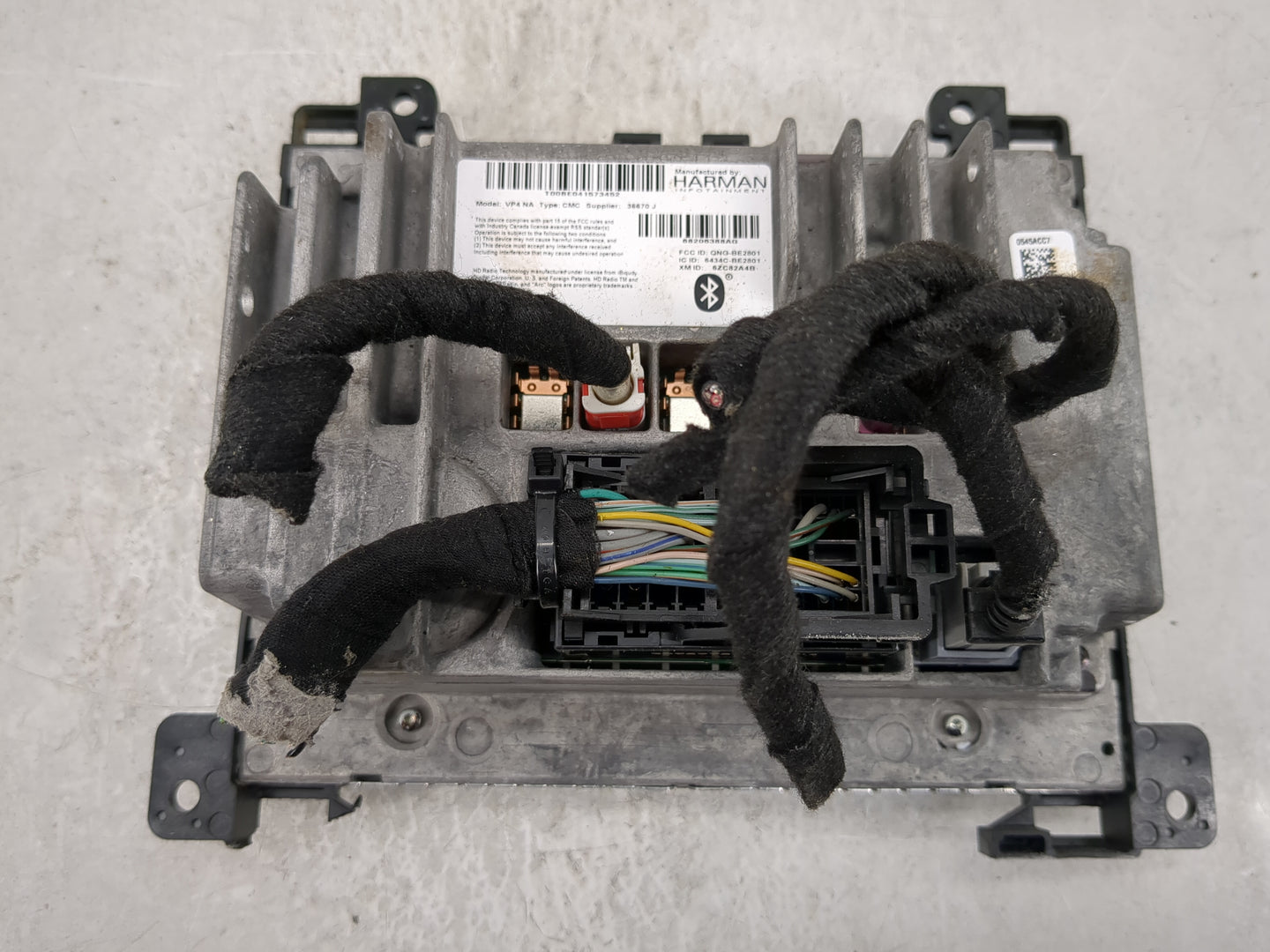 2015 Dodge Charger Radio AM FM Cd Player Receiver Replacement P/N:68206388AG Fits OEM Used Auto Parts - Oemusedautoparts1.co