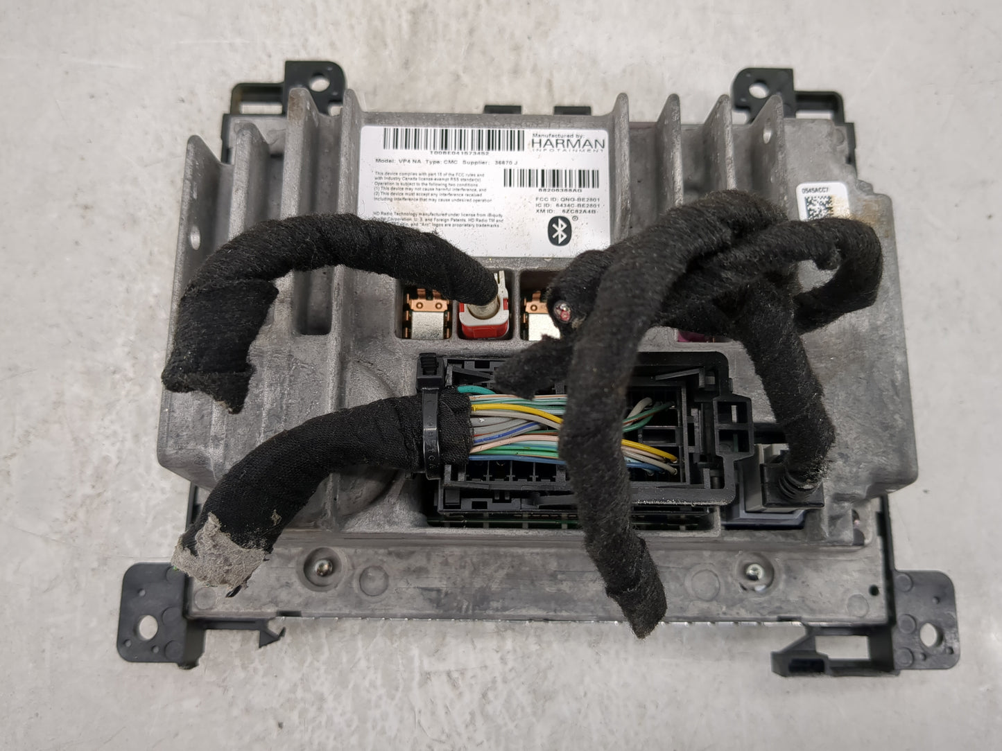 2015 Dodge Charger Radio AM FM Cd Player Receiver Replacement P/N:68206388AG Fits OEM Used Auto Parts - Oemusedautoparts1.co