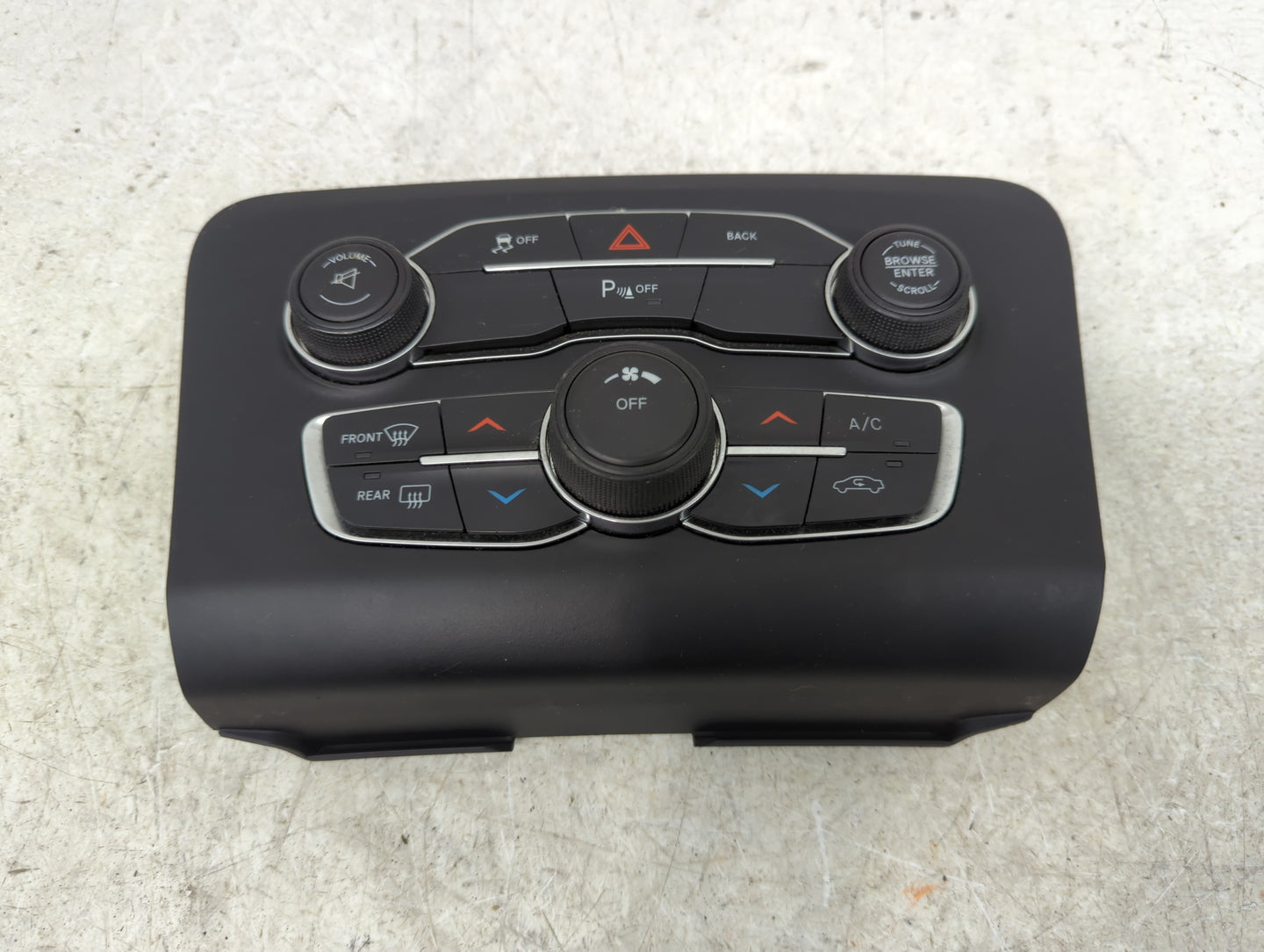 2015-2016 Dodge Charger Climate Control Module Temperature AC/Heater Replacement P/N:P56054674AB Fits Fits 2015 2016 OEM Use
