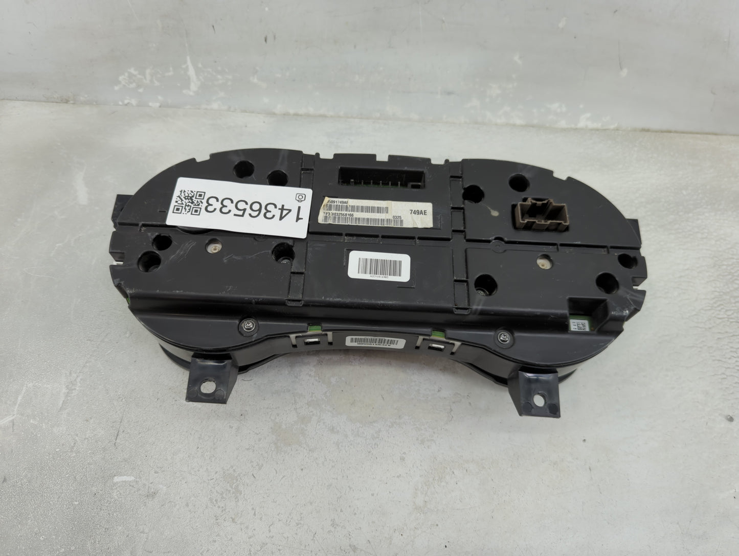 2015 Dodge Charger Instrument Cluster Speedometer Gauges P/N:5091749AE Fits OEM Used Auto Parts - Oemusedautoparts1.com