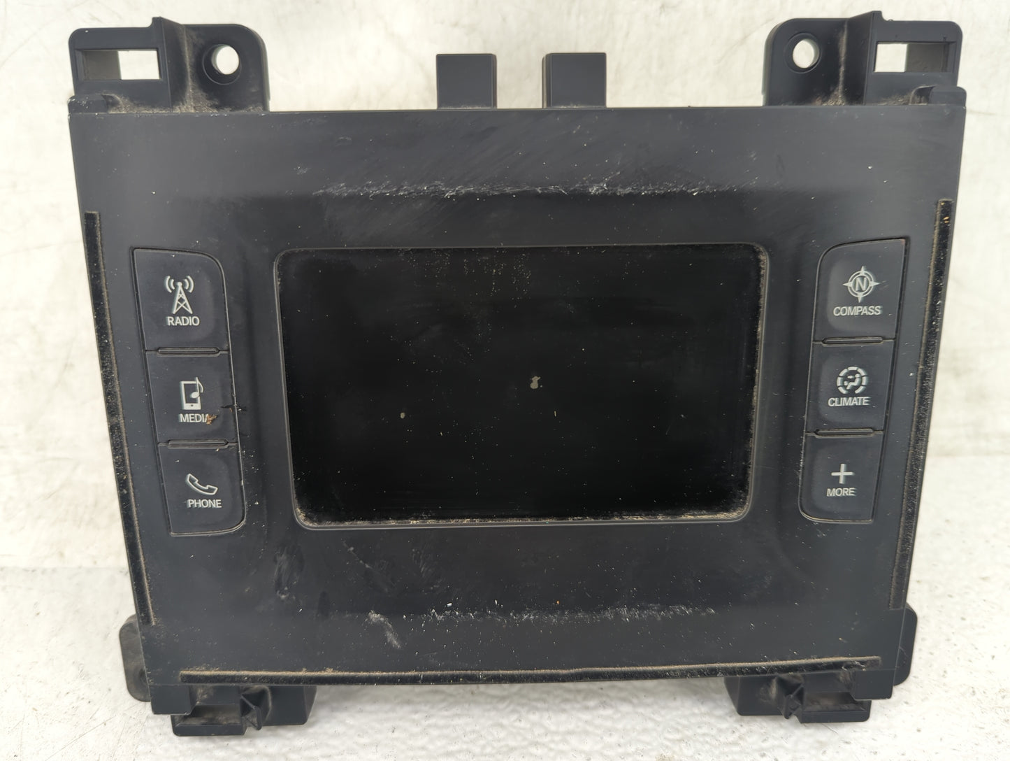 2015 Dodge Charger Information Display Screen Black - Oemusedautoparts1.com