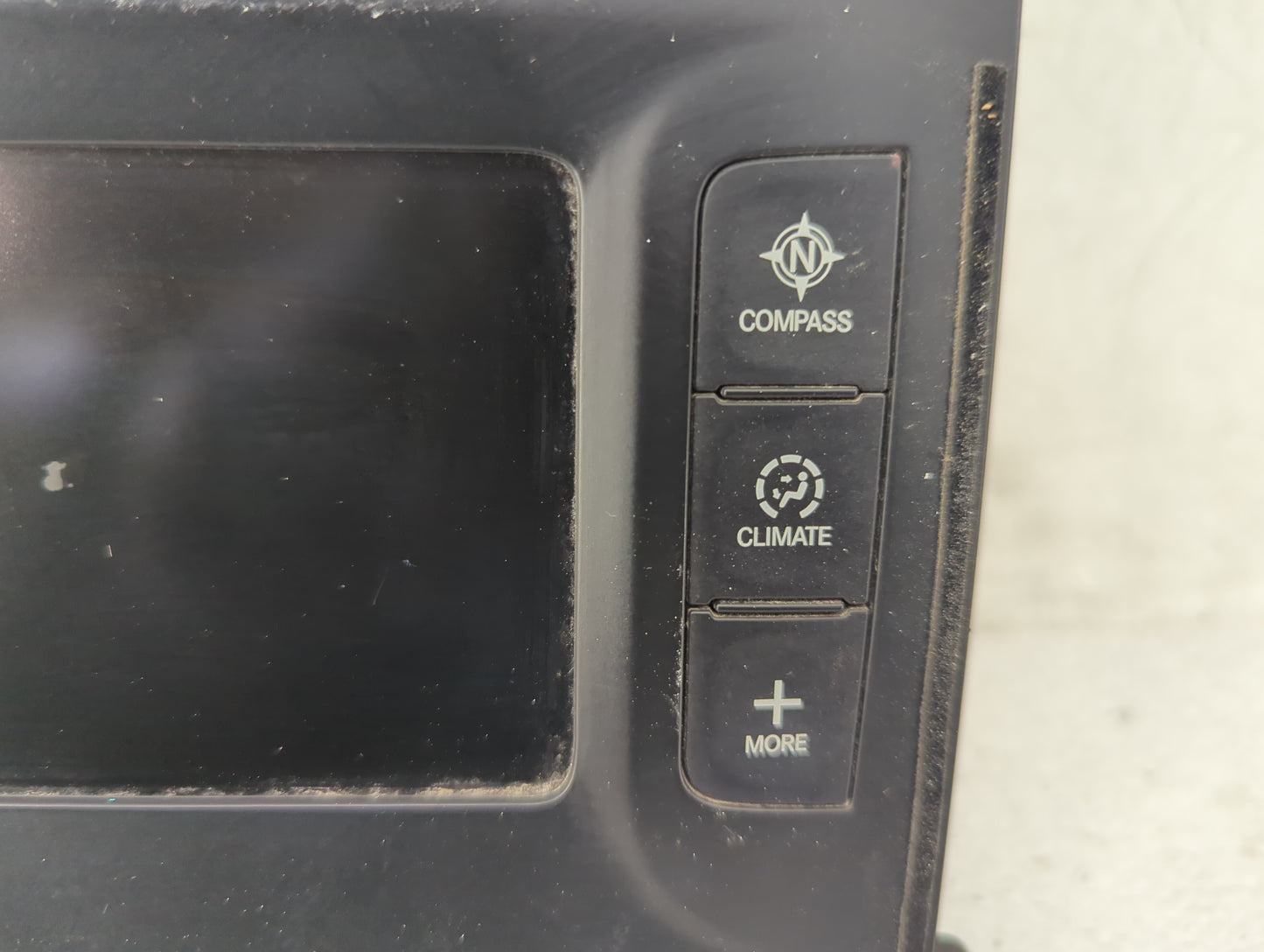 2015 Dodge Charger Information Display Screen Black - Oemusedautoparts1.com