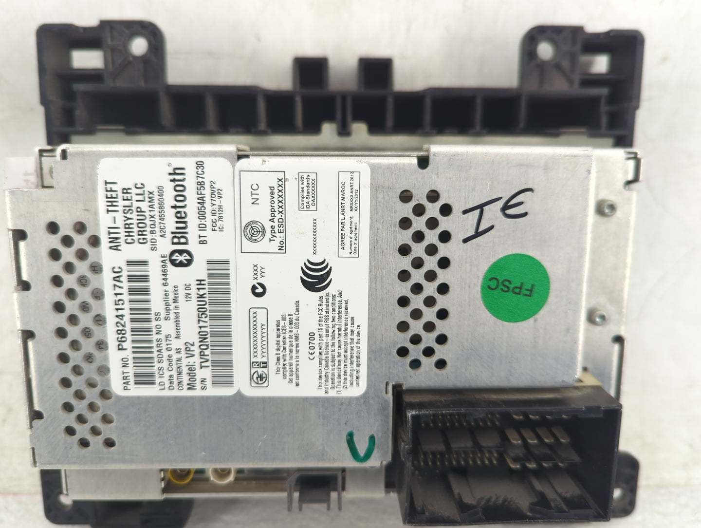 2015 Dodge Charger Information Display Screen - Oemusedautoparts1.com