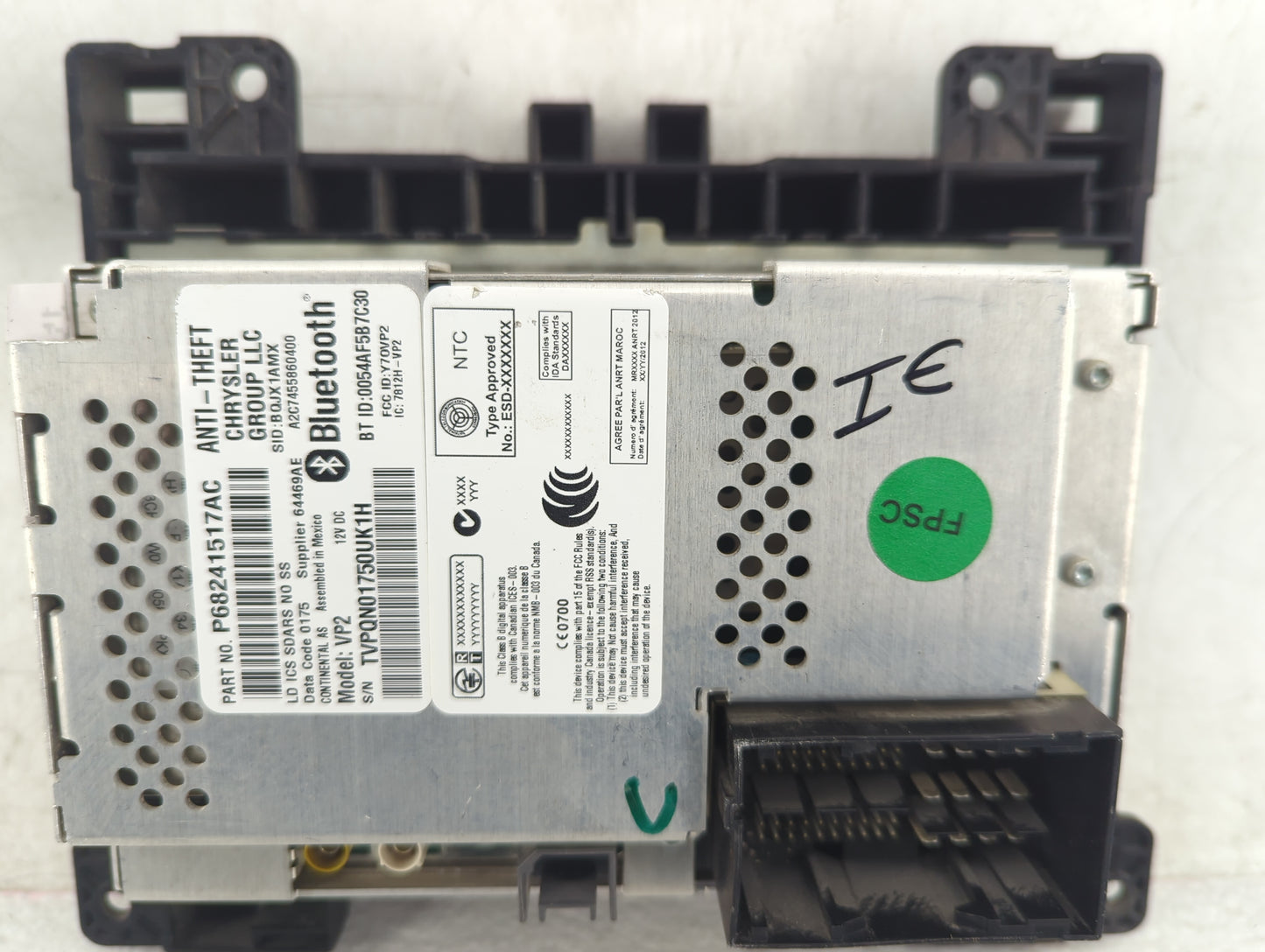 2015 Dodge Charger Information Display Screen - Oemusedautoparts1.com